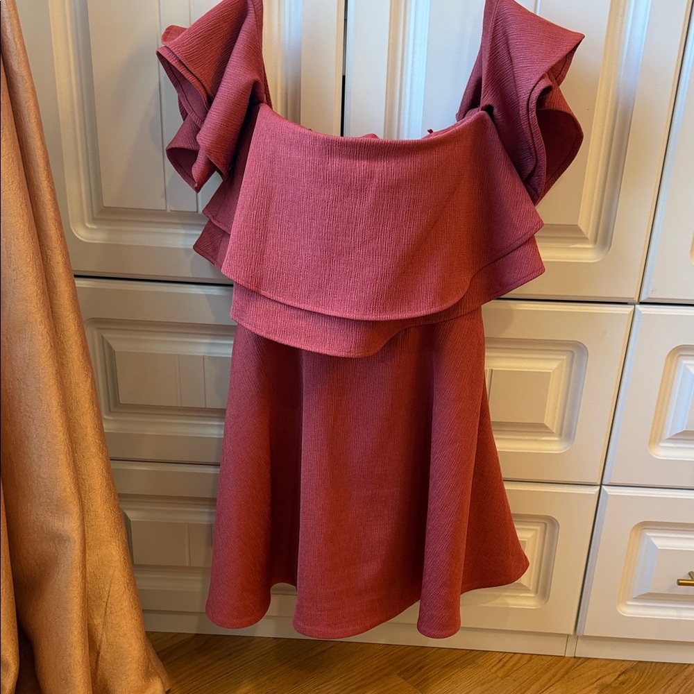 KEEPSAKE the Label Ruffled Berry Dress